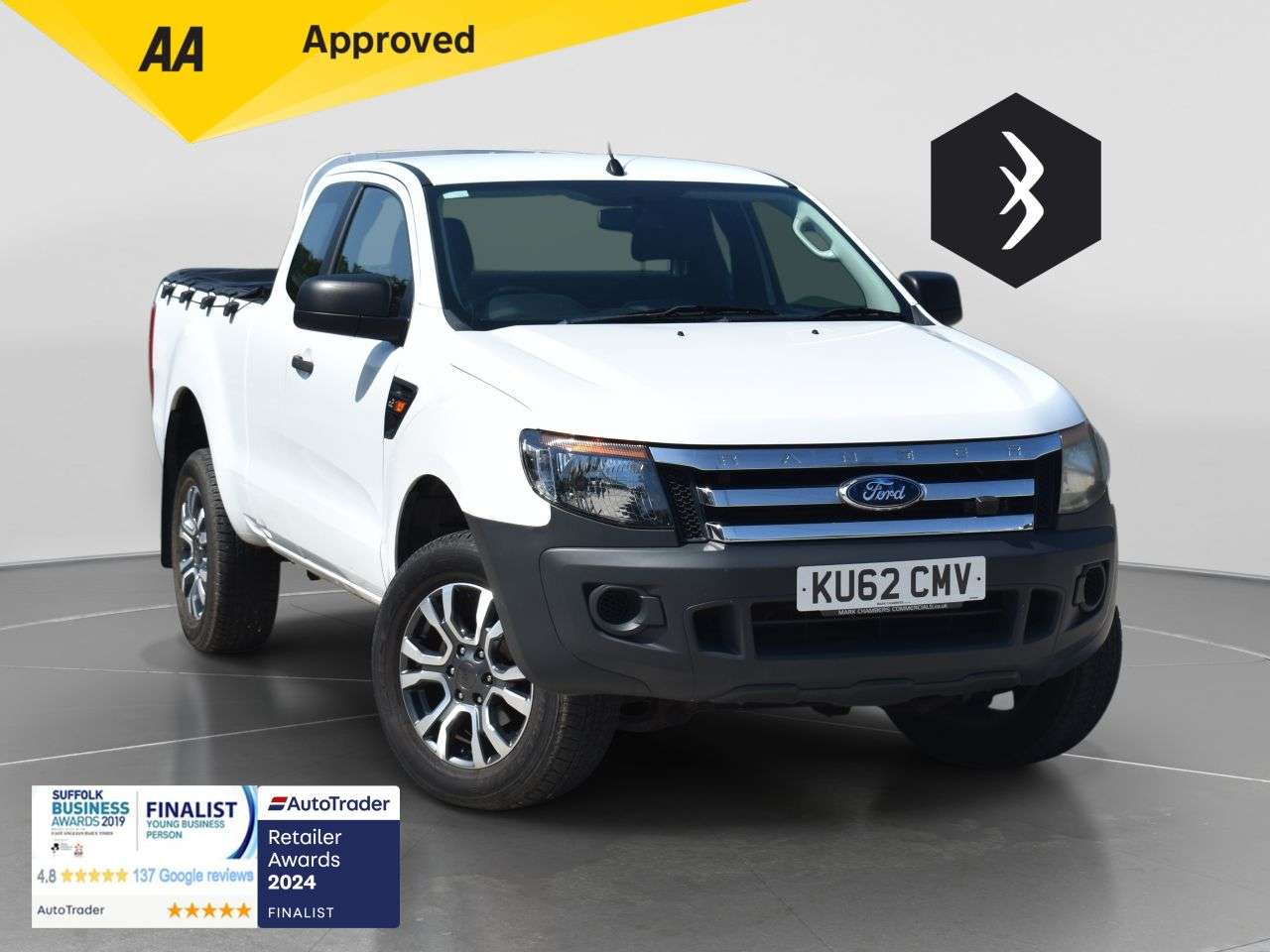 A 2012 FORD RANGER 2.2 TDCi XL Pickup 2dr Diesel Manual 4WD Euro 5 (150 ps) *** JUST SPENT £55 A 2012 FORD RANGER 2.2 TDCi XL Pickup 2dr Diesel Manual 4WD Euro 5 (150 ps) *** JUST SPENT £55