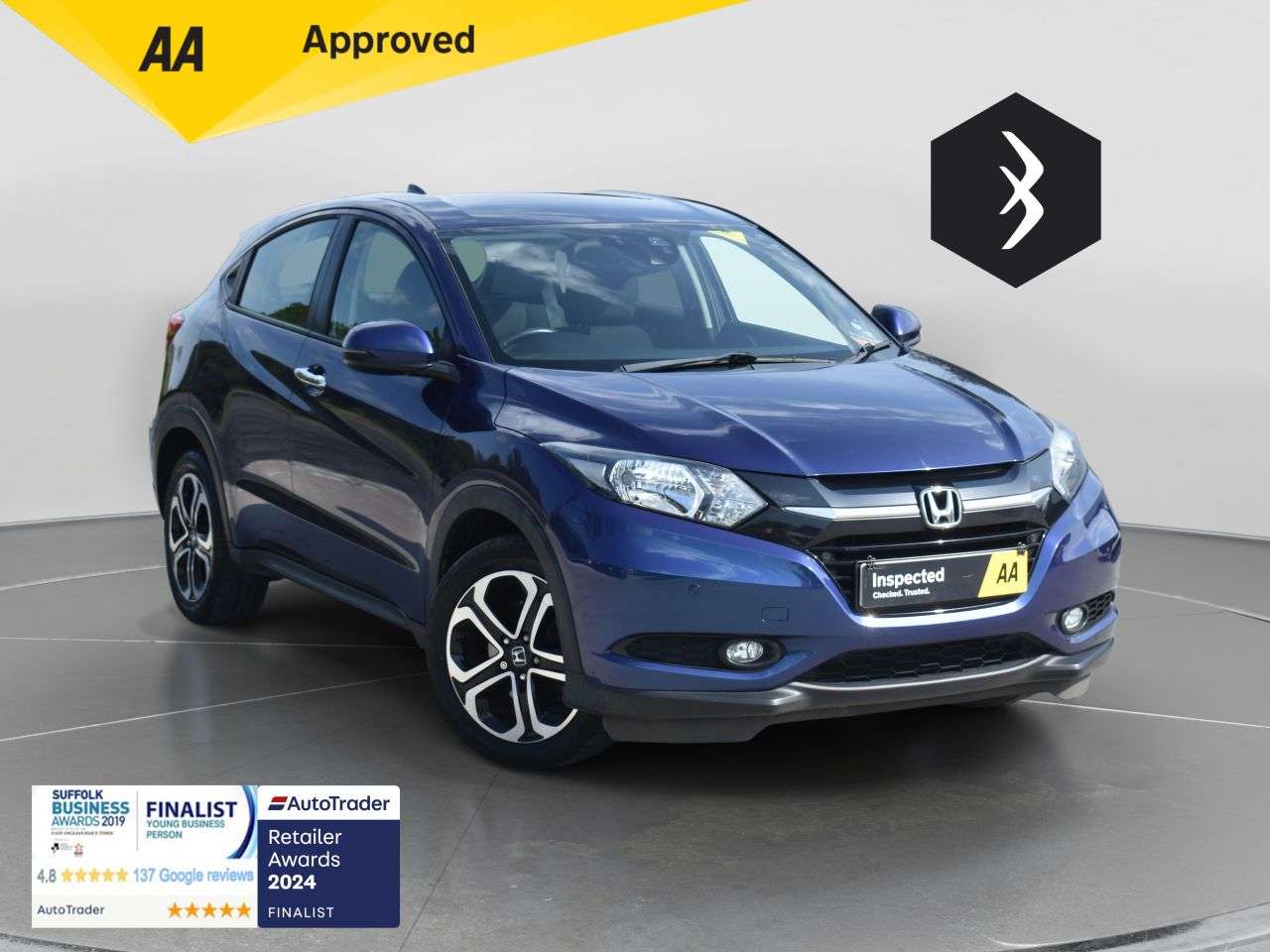 A 2017 HONDA HR-V 1.6 i-DTEC SE Navi SUV 5dr Diesel Manual Euro 6 (s/s) (120 ps) ***128 AA CH A 2017 HONDA HR-V 1.6 i-DTEC SE Navi SUV 5dr Diesel Manual Euro 6 (s/s) (120 ps) ***128 AA CH