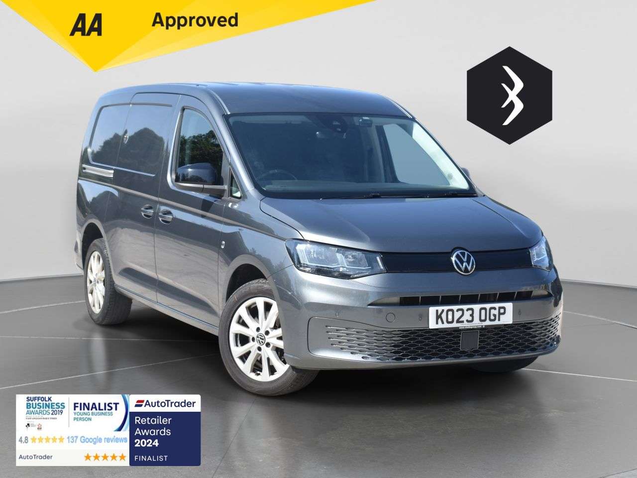 A 2023 VOLKSWAGEN CADDY MAXI 2.0 TDI C20 Commerce Pro Panel Van 6dr Diesel Manual LWB Euro 6 (s/s) (122 A 2023 VOLKSWAGEN CADDY MAXI 2.0 TDI C20 Commerce Pro Panel Van 6dr Diesel Manual LWB Euro 6 (s/s) (122