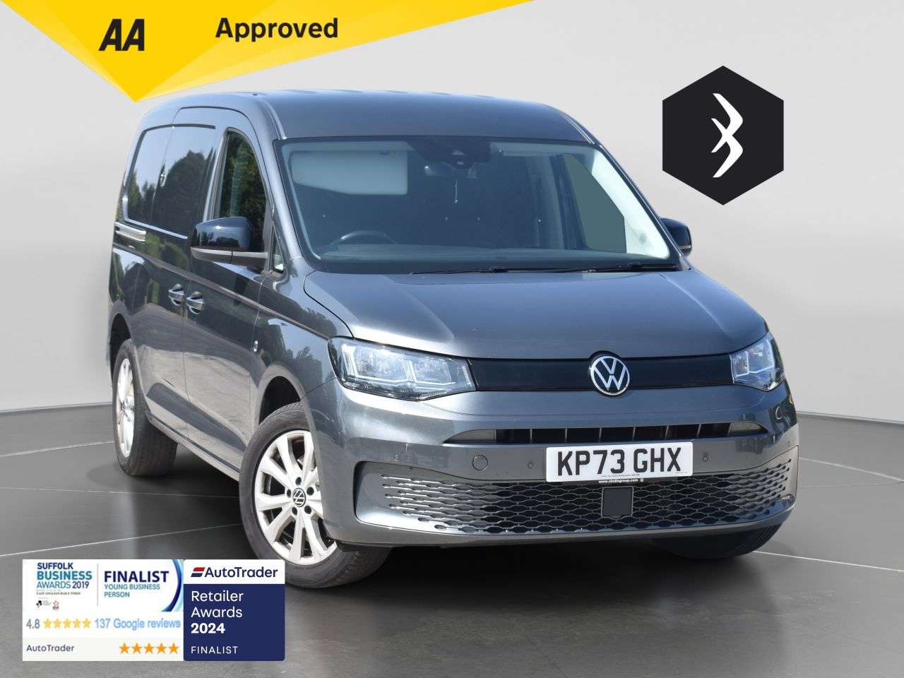 A 2023 VOLKSWAGEN CADDY MAXI 2.0 TDI C20 Commerce Pro Panel Van 6dr Diesel Manual LWB Euro 6 (s/s) (122 A 2023 VOLKSWAGEN CADDY MAXI 2.0 TDI C20 Commerce Pro Panel Van 6dr Diesel Manual LWB Euro 6 (s/s) (122