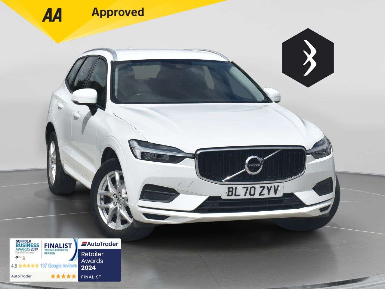 A 2021 VOLVO XC60 2.0 B4 MHEV Momentum SUV 5dr Diesel Hybrid Auto Euro 6 (s/s) (197 ps) ***12 A 2021 VOLVO XC60 2.0 B4 MHEV Momentum SUV 5dr Diesel Hybrid Auto Euro 6 (s/s) (197 ps) ***12