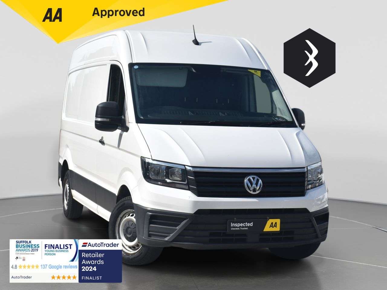 A 2019 VOLKSWAGEN CRAFTER 2.0 TDI CR35 BlueMotion Tech Startline Panel Van 5dr Diesel Manual FWD MWB A 2019 VOLKSWAGEN CRAFTER 2.0 TDI CR35 BlueMotion Tech Startline Panel Van 5dr Diesel Manual FWD MWB