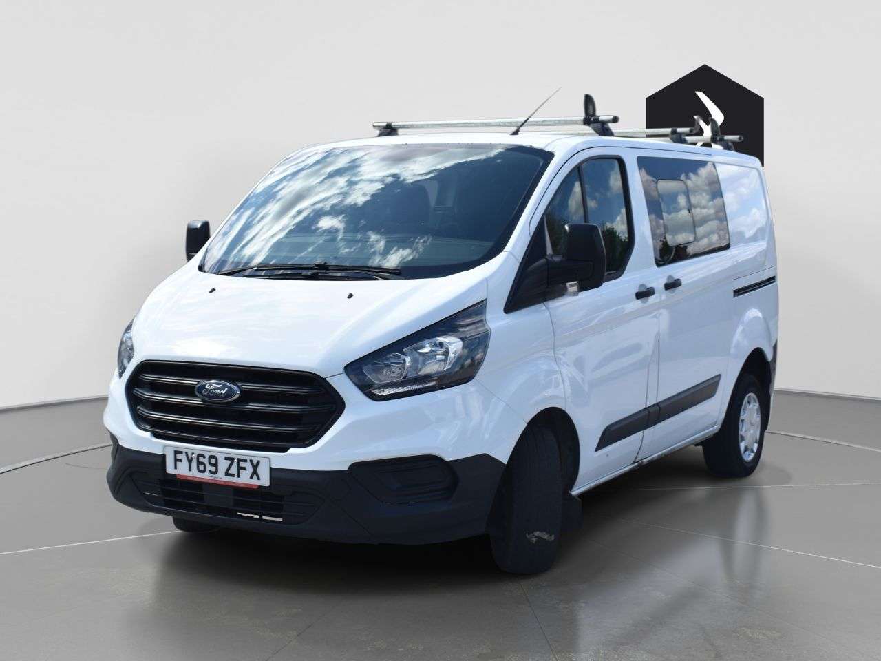 A 2019 FORD TRANSIT CUSTOM 2.0 300 EcoBlue Leader Crew Van Double Cab 5dr Diesel Manual L1 H1 Euro 6 ( A 2019 FORD TRANSIT CUSTOM 2.0 300 EcoBlue Leader Crew Van Double Cab 5dr Diesel Manual L1 H1 Euro 6 (