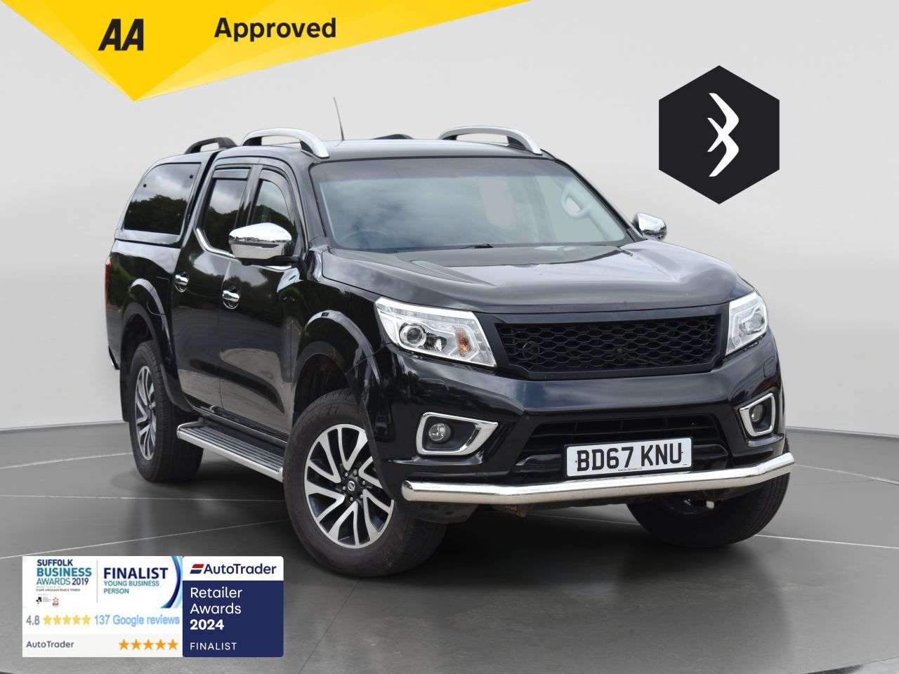 A 2017 NISSAN NAVARA 2.3 dCi Tekna Pickup Double Cab 4dr Diesel Auto 4WD Euro 6 (190 ps) ***128 A 2017 NISSAN NAVARA 2.3 dCi Tekna Pickup Double Cab 4dr Diesel Auto 4WD Euro 6 (190 ps) ***128