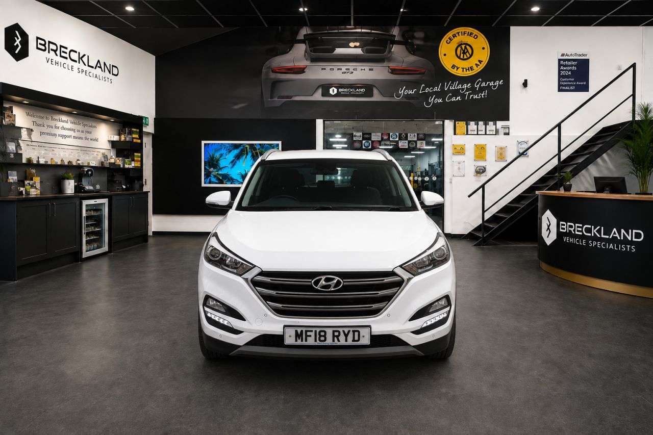 A 2018 HYUNDAI TUCSON 1.6 T-GDi Sport Edition SUV 5dr Petrol Manual Euro 6 (177 ps) ***128 AA CHE A 2018 HYUNDAI TUCSON 1.6 T-GDi Sport Edition SUV 5dr Petrol Manual Euro 6 (177 ps) ***128 AA CHE