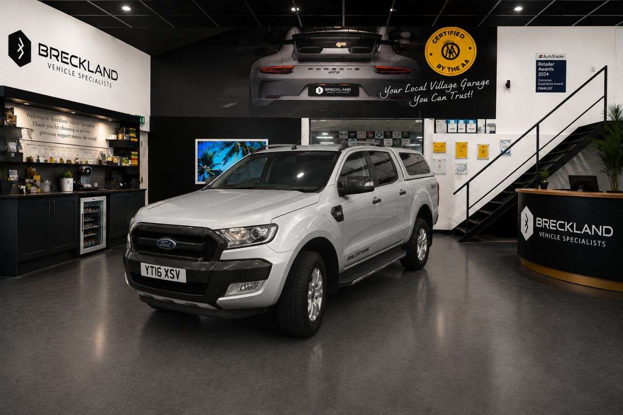 A 2016 FORD RANGER 3.2 TDCi Wildtrak Pickup Double Cab 4dr Diesel Auto 4WD Euro 5 (200 ps) *** A 2016 FORD RANGER 3.2 TDCi Wildtrak Pickup Double Cab 4dr Diesel Auto 4WD Euro 5 (200 ps) ***