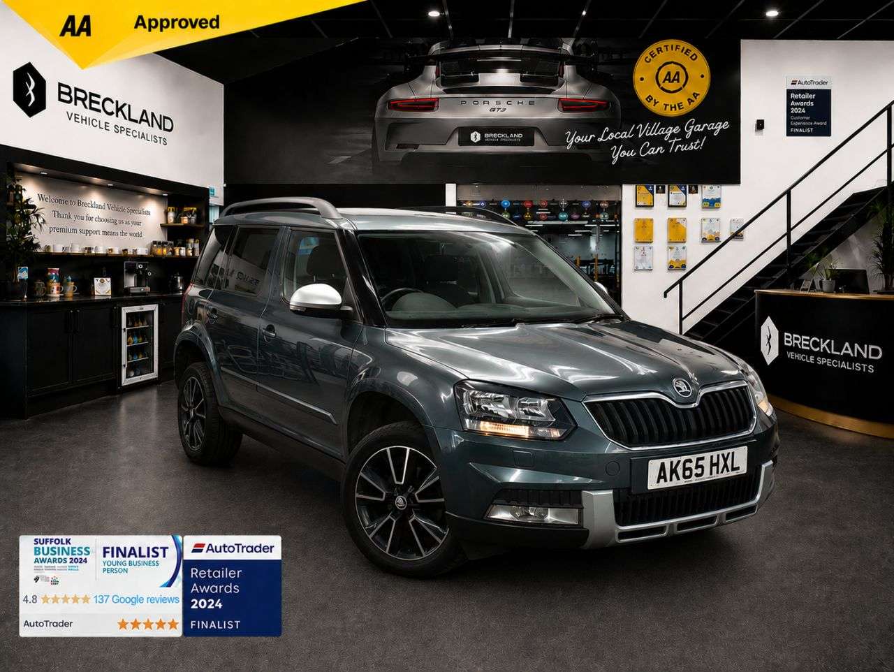 A 2015 SKODA YETI 2.0 TDI SE Business Outdoor 5dr Diesel Manual 4WD Euro 6 (s/s) (150 ps) *** A 2015 SKODA YETI 2.0 TDI SE Business Outdoor 5dr Diesel Manual 4WD Euro 6 (s/s) (150 ps) ***