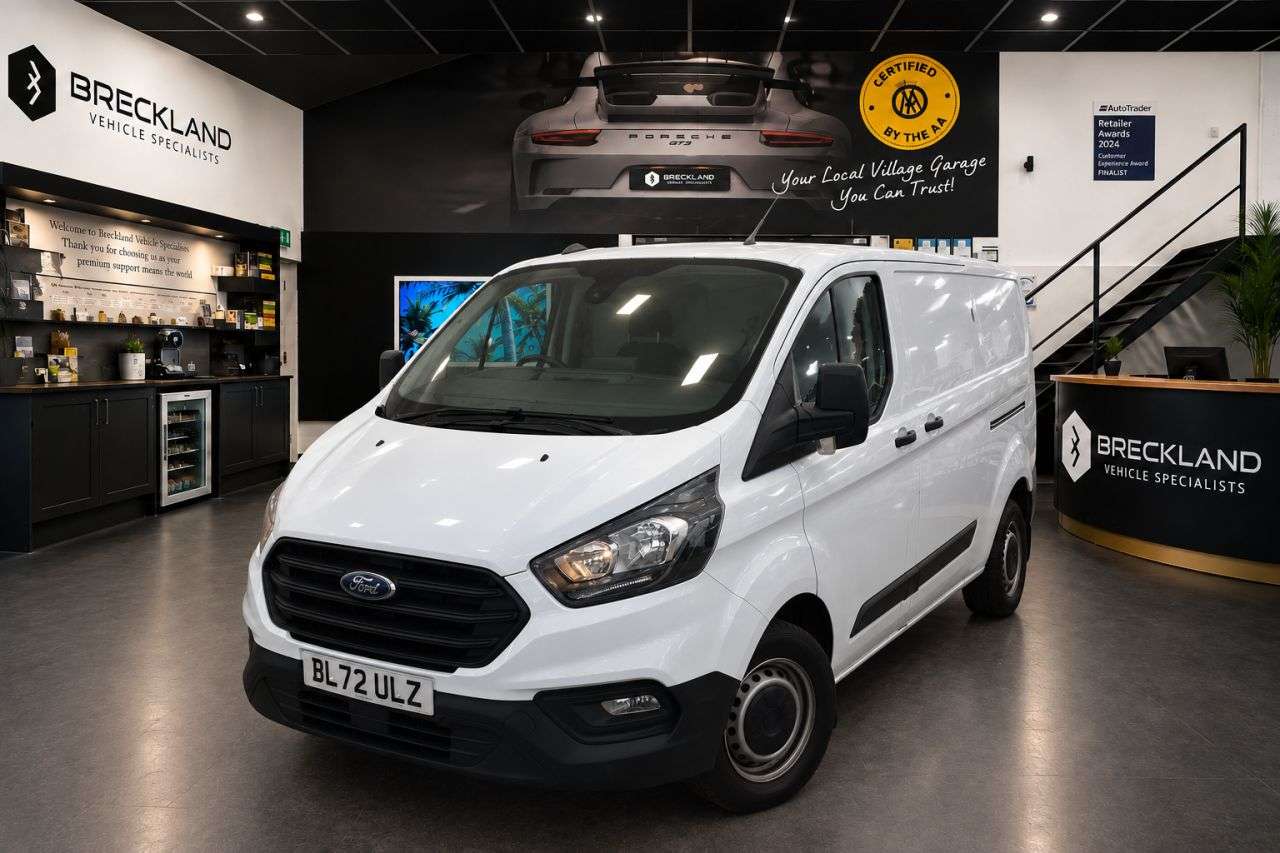 A 2023 FORD TRANSIT CUSTOM 2.0 300 EcoBlue Leader Panel Van 5dr Diesel Manual L2 H1 Euro 6 (s/s) (105 A 2023 FORD TRANSIT CUSTOM 2.0 300 EcoBlue Leader Panel Van 5dr Diesel Manual L2 H1 Euro 6 (s/s) (105
