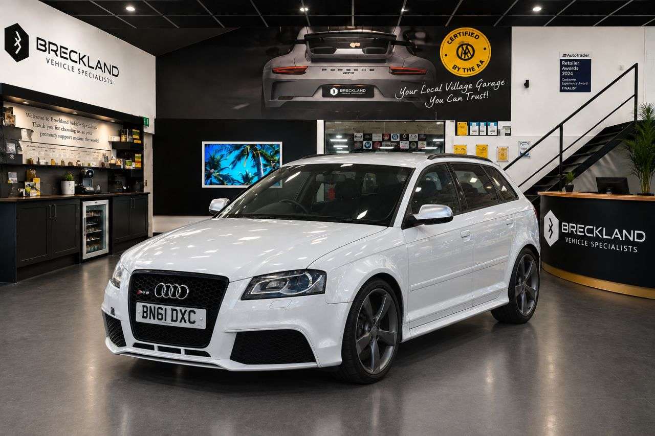 A 2011 AUDI RS3 2.5 TFSI Sportback 5dr Petrol S Tronic quattro Euro 5 (340 ps) ***128 AA PO A 2011 AUDI RS3 2.5 TFSI Sportback 5dr Petrol S Tronic quattro Euro 5 (340 ps) ***128 AA PO