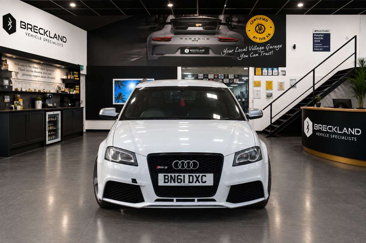 A 2011 AUDI RS3 2.5 TFSI Sportback 5dr Petrol S Tronic quattro Euro 5 (340 ps) ***128 AA PO A 2011 AUDI RS3 2.5 TFSI Sportback 5dr Petrol S Tronic quattro Euro 5 (340 ps) ***128 AA PO