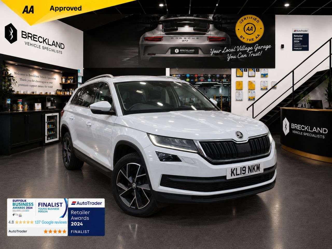 A 2019 SKODA KODIAQ 2.0 TDI Edition SUV 5dr Diesel DSG 4WD Euro 6 (s/s) (7 Seat) (150 ps) ***12 A 2019 SKODA KODIAQ 2.0 TDI Edition SUV 5dr Diesel DSG 4WD Euro 6 (s/s) (7 Seat) (150 ps) ***12