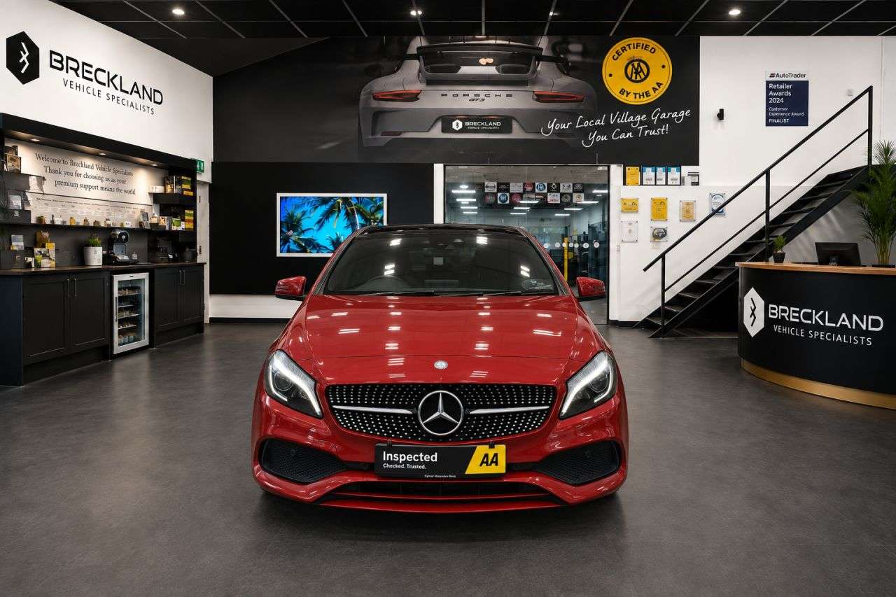 A 2017 MERCEDES-BENZ A CLASS 2.0 A250 AMG (Premium) Hatchback 5dr Petrol Manual Euro 6 (s/s) (218 ps) ** A 2017 MERCEDES-BENZ A CLASS 2.0 A250 AMG (Premium) Hatchback 5dr Petrol Manual Euro 6 (s/s) (218 ps) **
