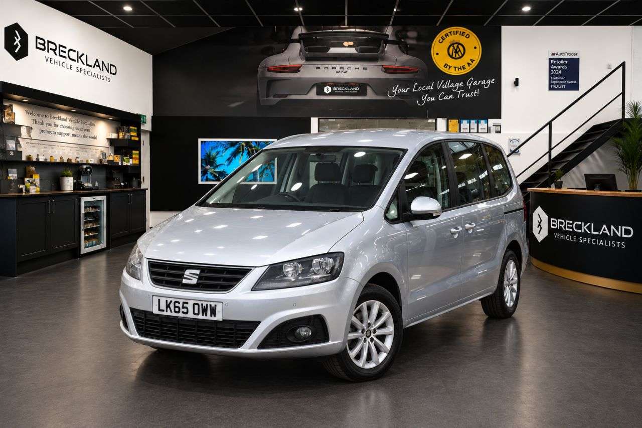 A 2015 SEAT ALHAMBRA 2.0 TDI Ecomotive S MPV 5dr Diesel Manual Euro 6 (s/s) (150 ps) ***12 MONTH A 2015 SEAT ALHAMBRA 2.0 TDI Ecomotive S MPV 5dr Diesel Manual Euro 6 (s/s) (150 ps) ***12 MONTH
