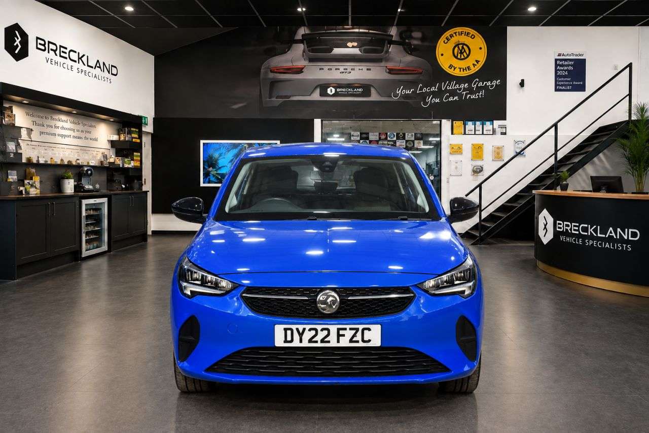 A 2022 VAUXHALL CORSA 1.2 SE Edition Hatchback 5dr Petrol Manual Euro 6 (75 ps) ***12 MONTH MOT** A 2022 VAUXHALL CORSA 1.2 SE Edition Hatchback 5dr Petrol Manual Euro 6 (75 ps) ***12 MONTH MOT**