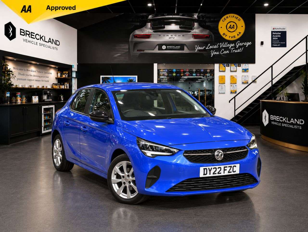 A 2022 VAUXHALL CORSA 1.2 SE Edition Hatchback 5dr Petrol Manual Euro 6 (75 ps) ***12 MONTH MOT** A 2022 VAUXHALL CORSA 1.2 SE Edition Hatchback 5dr Petrol Manual Euro 6 (75 ps) ***12 MONTH MOT**