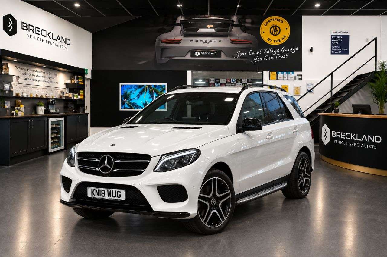 A 2018 MERCEDES-BENZ GLE 3.0 GLE350d V6 AMG Night Edition SUV 5dr Diesel G-Tronic 4MATIC Euro 6 (s/s A 2018 MERCEDES-BENZ GLE 3.0 GLE350d V6 AMG Night Edition SUV 5dr Diesel G-Tronic 4MATIC Euro 6 (s/s