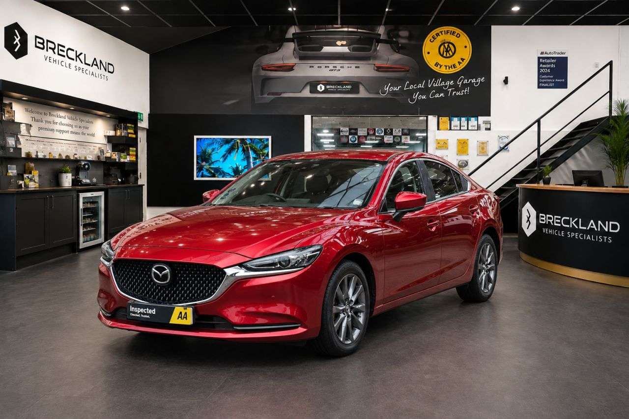 A 2021 MAZDA MAZDA6 2.0 SKYACTIV-G SE-L Saloon 4dr Petrol Auto Euro 6 (s/s) (145 ps) ***128 AA A 2021 MAZDA MAZDA6 2.0 SKYACTIV-G SE-L Saloon 4dr Petrol Auto Euro 6 (s/s) (145 ps) ***128 AA