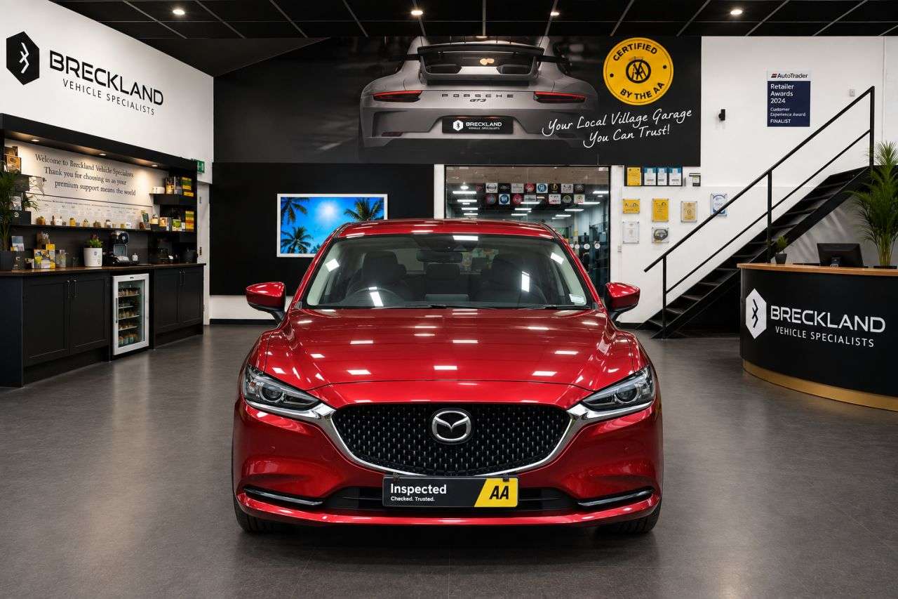 A 2021 MAZDA MAZDA6 2.0 SKYACTIV-G SE-L Saloon 4dr Petrol Auto Euro 6 (s/s) (145 ps) ***128 AA A 2021 MAZDA MAZDA6 2.0 SKYACTIV-G SE-L Saloon 4dr Petrol Auto Euro 6 (s/s) (145 ps) ***128 AA