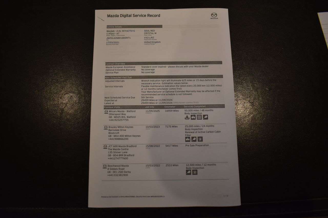 2021 MAZDA MAZDA6 2021 MAZDA MAZDA6