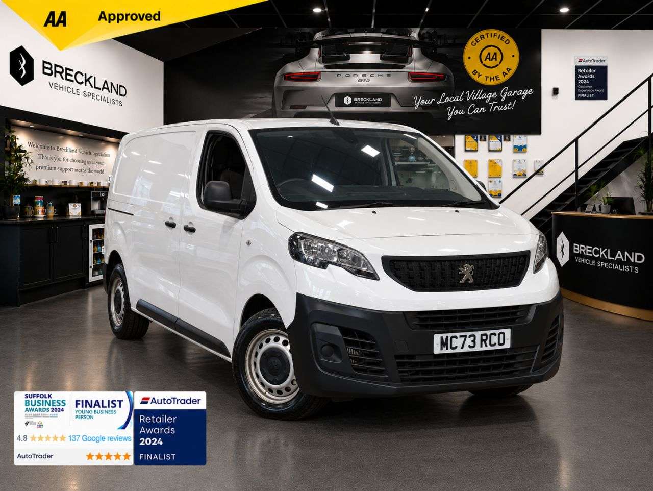 A 2024 PEUGEOT EXPERT 1.5 BlueHDi 1000 Professional Premium + Standard Panel Van 6dr Diesel Manua A 2024 PEUGEOT EXPERT 1.5 BlueHDi 1000 Professional Premium + Standard Panel Van 6dr Diesel Manua