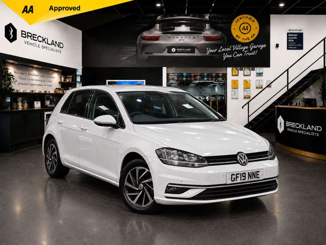 A 2019 VOLKSWAGEN GOLF 1.0 TSI Match Hatchback 5dr Petrol Manual Euro 6 (s/s) (115 ps) ***128 AA P A 2019 VOLKSWAGEN GOLF 1.0 TSI Match Hatchback 5dr Petrol Manual Euro 6 (s/s) (115 ps) ***128 AA P