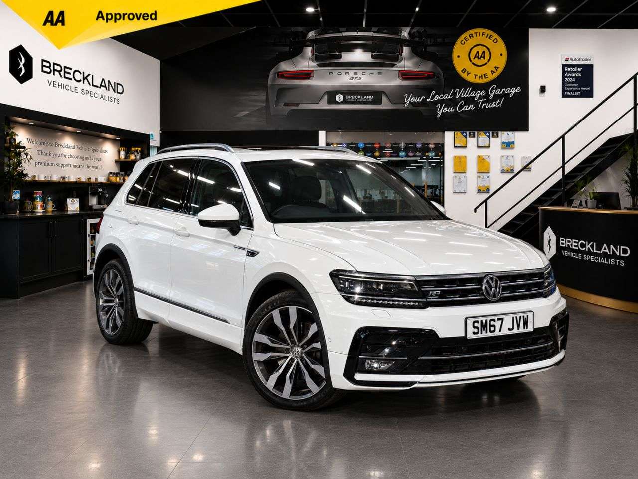 A 2017 VOLKSWAGEN TIGUAN 2.0 TSI R-Line SUV 5dr Petrol DSG 4Motion Euro 6 (s/s) (180 ps) ***128 AA P A 2017 VOLKSWAGEN TIGUAN 2.0 TSI R-Line SUV 5dr Petrol DSG 4Motion Euro 6 (s/s) (180 ps) ***128 AA P