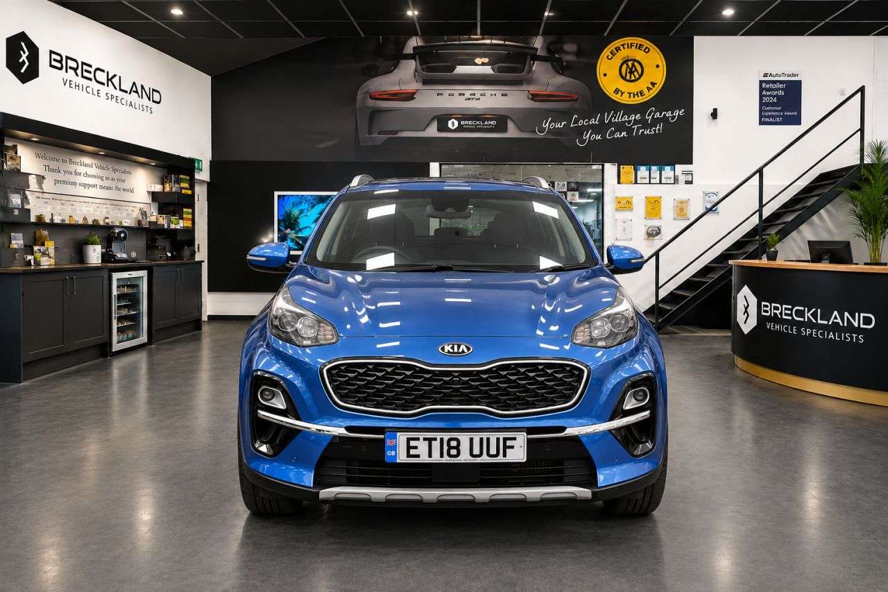 A 2018 KIA SPORTAGE 1.6 T-GDi 4 SUV 5dr Petrol Manual Euro 6 (s/s) (174 bhp) ***128 AA POINT CH A 2018 KIA SPORTAGE 1.6 T-GDi 4 SUV 5dr Petrol Manual Euro 6 (s/s) (174 bhp) ***128 AA POINT CH