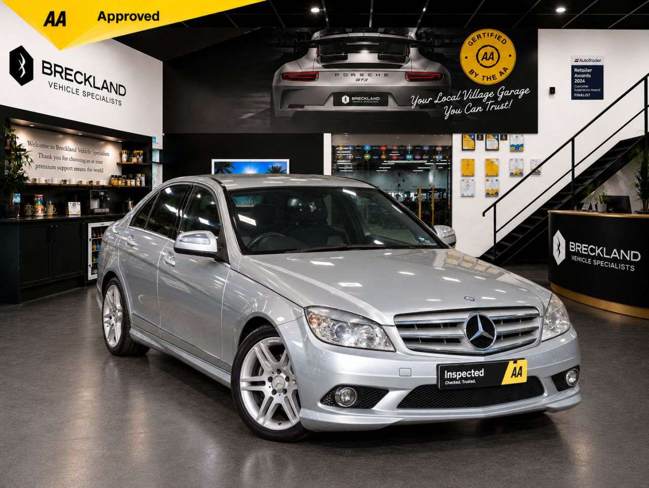 A 2008 MERCEDES-BENZ C CLASS 2.1 C220 CDI Sport Saloon 4dr Diesel Auto Euro 4 (170 ps) ***12 MONTHS MOT* A 2008 MERCEDES-BENZ C CLASS 2.1 C220 CDI Sport Saloon 4dr Diesel Auto Euro 4 (170 ps) ***12 MONTHS MOT*