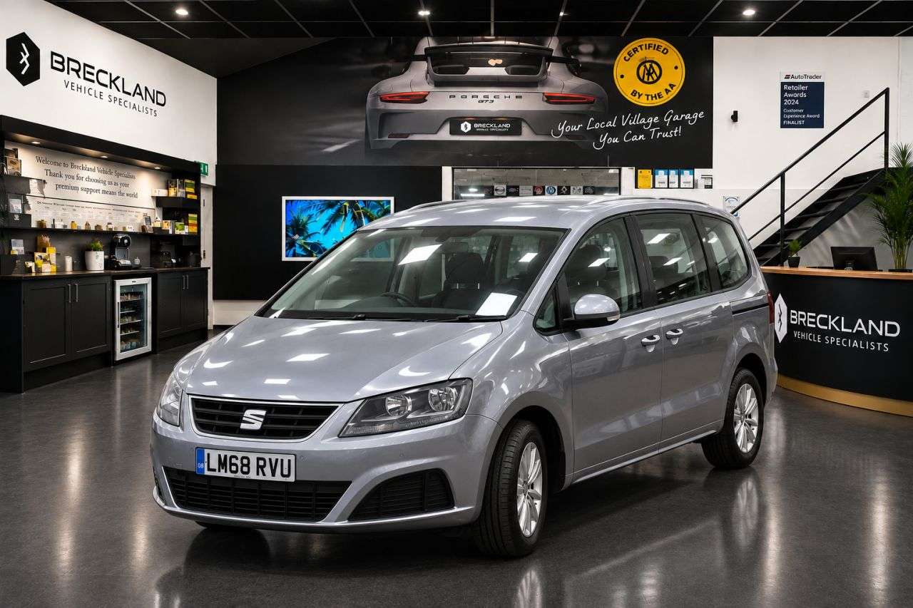 A 2018 SEAT ALHAMBRA 2.0 TDI S MPV 5dr Diesel DSG Euro 6 (s/s) (150 ps) ***128 AA POINT CHECK ** A 2018 SEAT ALHAMBRA 2.0 TDI S MPV 5dr Diesel DSG Euro 6 (s/s) (150 ps) ***128 AA POINT CHECK **