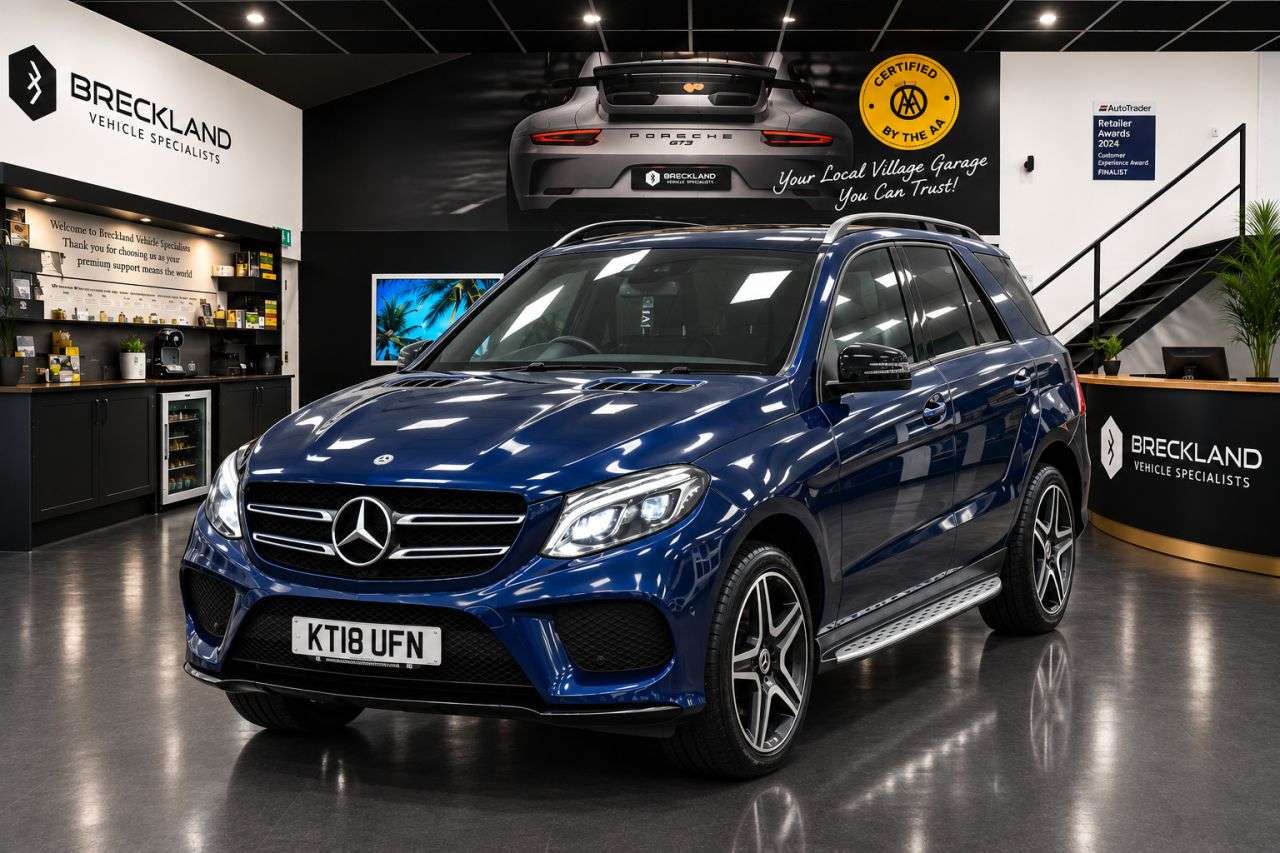 A 2018 MERCEDES-BENZ GLE 3.0 GLE350d V6 AMG Night Edition SUV 5dr Diesel G-Tronic 4MATIC Euro 6 (s/s A 2018 MERCEDES-BENZ GLE 3.0 GLE350d V6 AMG Night Edition SUV 5dr Diesel G-Tronic 4MATIC Euro 6 (s/s
