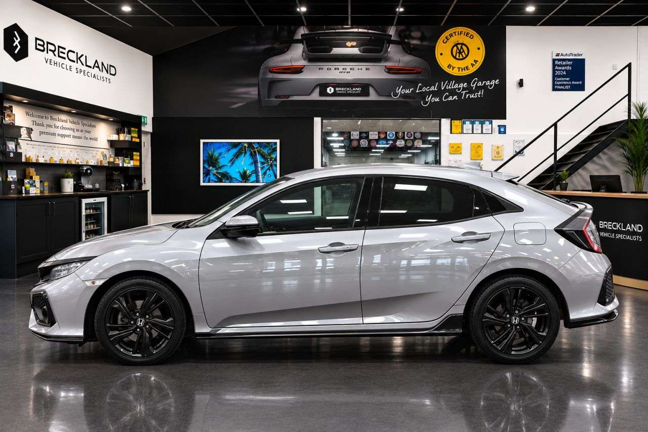 A 2019 HONDA CIVIC 1.5 VTEC Turbo GPF Sport Hatchback 5dr Petrol Manual Euro 6 (s/s) (182 ps) A 2019 HONDA CIVIC 1.5 VTEC Turbo GPF Sport Hatchback 5dr Petrol Manual Euro 6 (s/s) (182 ps)