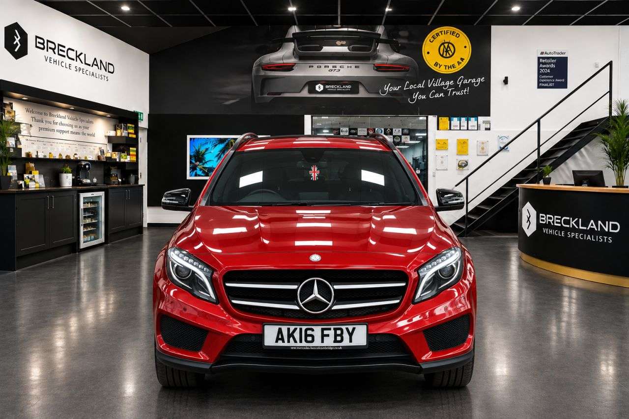 A 2016 MERCEDES-BENZ GLA 2.1 GLA220d AMG Line (Premium) SUV 5dr Diesel 7G-DCT 4MATIC Euro 6 (s/s) (1 A 2016 MERCEDES-BENZ GLA 2.1 GLA220d AMG Line (Premium) SUV 5dr Diesel 7G-DCT 4MATIC Euro 6 (s/s) (1