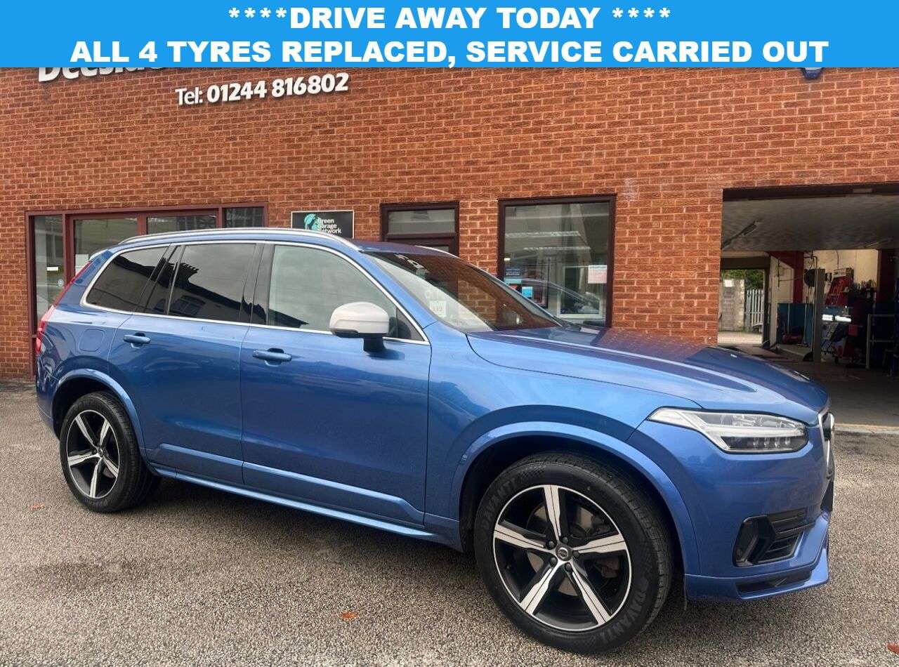 A 2018 VOLVO XC90 2.0h T8 Twin Engine 10.4kWh R-Design SUV 5dr Petrol Plug-in Hybrid Auto 4WD A 2018 VOLVO XC90 2.0h T8 Twin Engine 10.4kWh R-Design SUV 5dr Petrol Plug-in Hybrid Auto 4WD