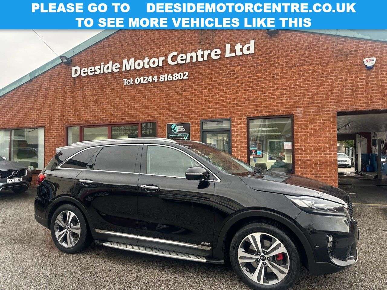 A 2018 KIA SORENTO 2.2 CRDi GT-Line S SUV 5dr Diesel Auto AWD Euro 6 (s/s) (197 bhp) 360 Degre A 2018 KIA SORENTO 2.2 CRDi GT-Line S SUV 5dr Diesel Auto AWD Euro 6 (s/s) (197 bhp) 360 Degre