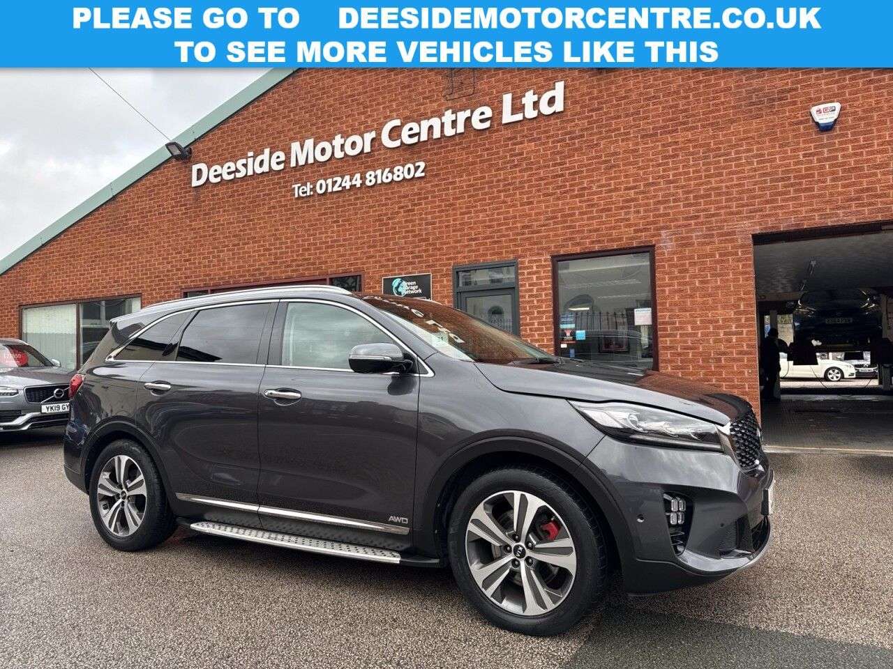 A 2018 KIA SORENTO 2.2 CRDi GT-Line S SUV 5dr Diesel Auto AWD Euro 6 (s/s) (197 bhp) 360 Degre A 2018 KIA SORENTO 2.2 CRDi GT-Line S SUV 5dr Diesel Auto AWD Euro 6 (s/s) (197 bhp) 360 Degre