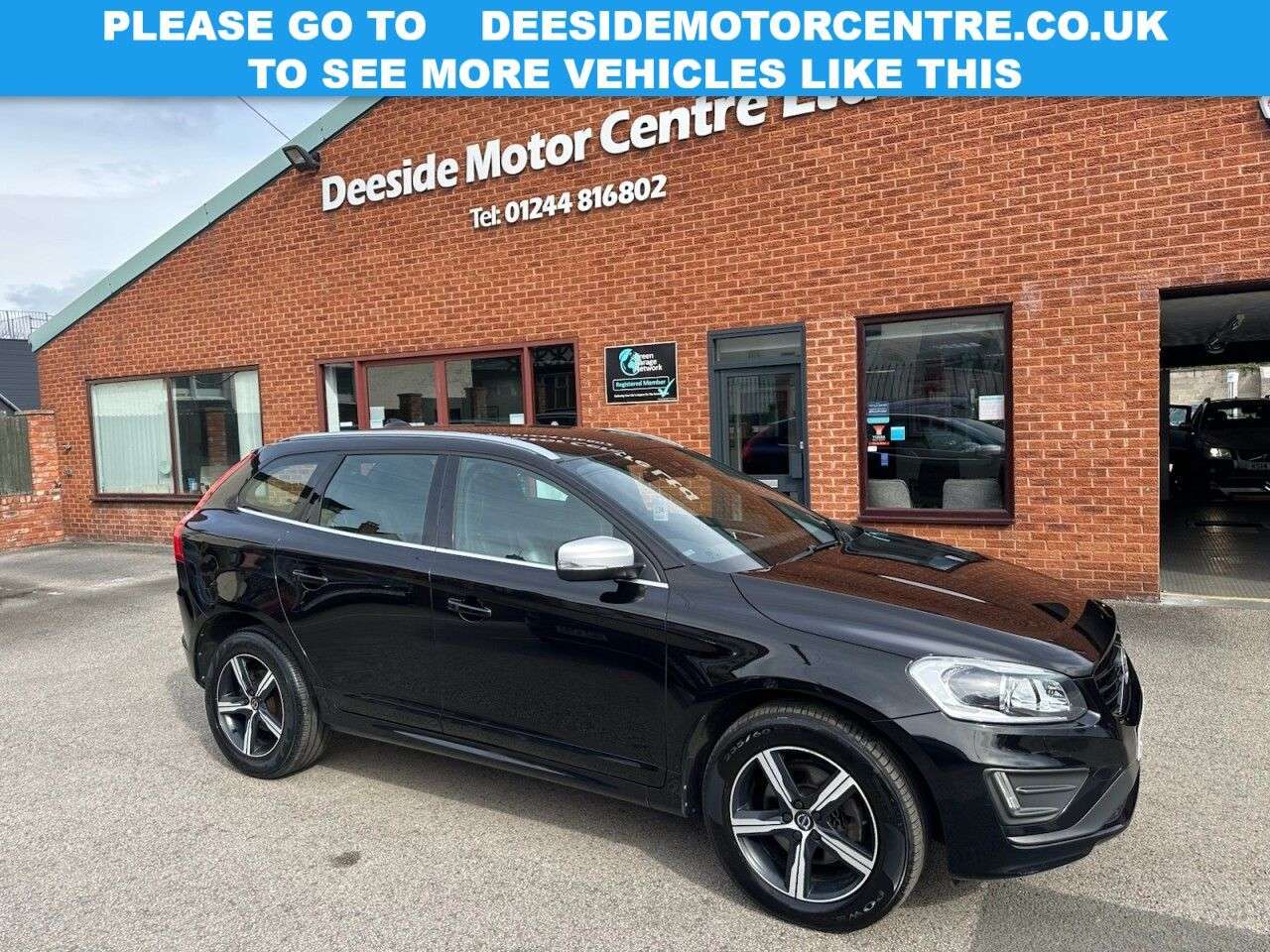 A 2017 VOLVO XC60 2.4 D4 R-Design Lux Nav SUV 5dr Diesel Manual AWD Euro 6 (s/s) (190 ps) A 2017 VOLVO XC60 2.4 D4 R-Design Lux Nav SUV 5dr Diesel Manual AWD Euro 6 (s/s) (190 ps)