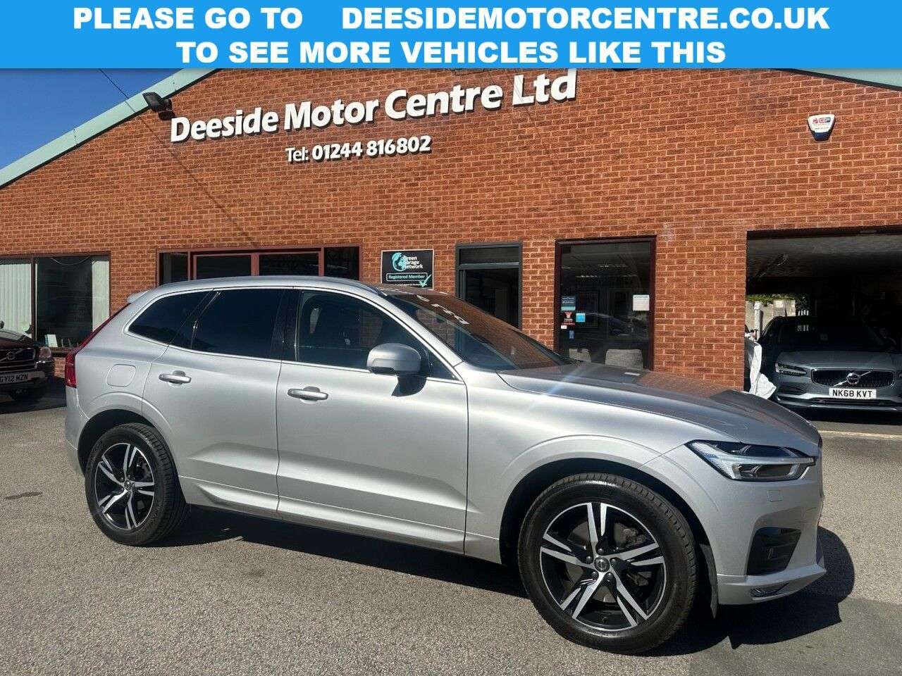 A 2018 VOLVO XC60 2.0 D5 PowerPulse R-Design SUV 5dr Diesel Auto AWD Euro 6 (s/s) (235 ps) Re A 2018 VOLVO XC60 2.0 D5 PowerPulse R-Design SUV 5dr Diesel Auto AWD Euro 6 (s/s) (235 ps) Re