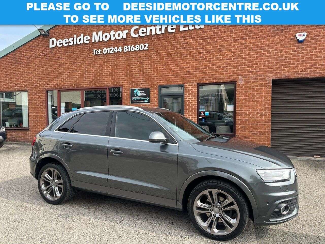 A 2014 AUDI Q3 2.0 TDI S line Plus SUV 5dr Diesel S Tronic quattro Euro 5 (s/s) (177 ps) A 2014 AUDI Q3 2.0 TDI S line Plus SUV 5dr Diesel S Tronic quattro Euro 5 (s/s) (177 ps)