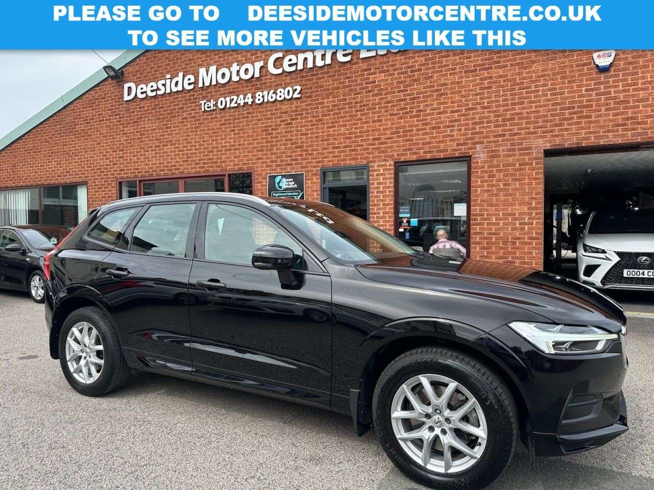 A 2018 VOLVO XC60 2.0 D4 Momentum SUV 5dr Diesel Manual AWD Euro 6 (s/s) (190 ps) Rear view c A 2018 VOLVO XC60 2.0 D4 Momentum SUV 5dr Diesel Manual AWD Euro 6 (s/s) (190 ps) Rear view c