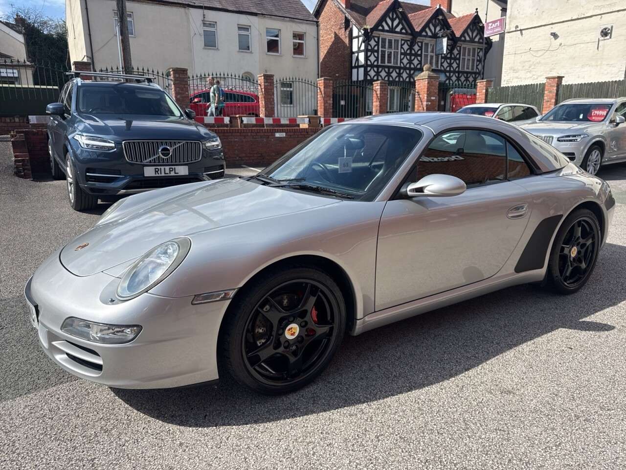 A 2008 PORSCHE 911 3.6 997 Carrera Cabriolet 2dr Petrol Manual (266 g/km, 325 bhp) A 2008 PORSCHE 911 3.6 997 Carrera Cabriolet 2dr Petrol Manual (266 g/km, 325 bhp)