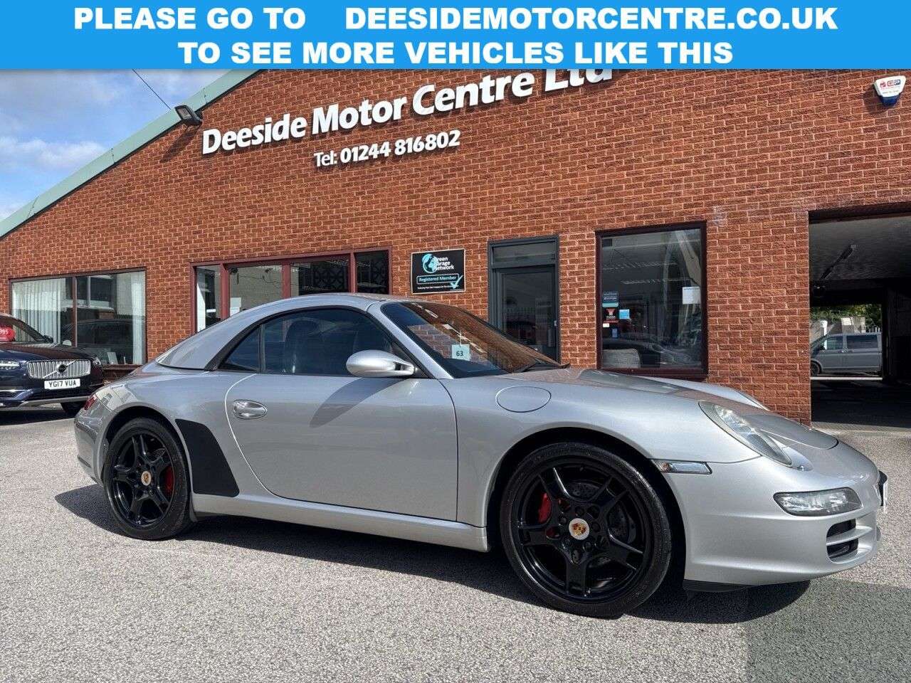 A 2008 PORSCHE 911 3.6 997 Carrera Cabriolet 2dr Petrol Manual (266 g/km, 325 bhp) A 2008 PORSCHE 911 3.6 997 Carrera Cabriolet 2dr Petrol Manual (266 g/km, 325 bhp)