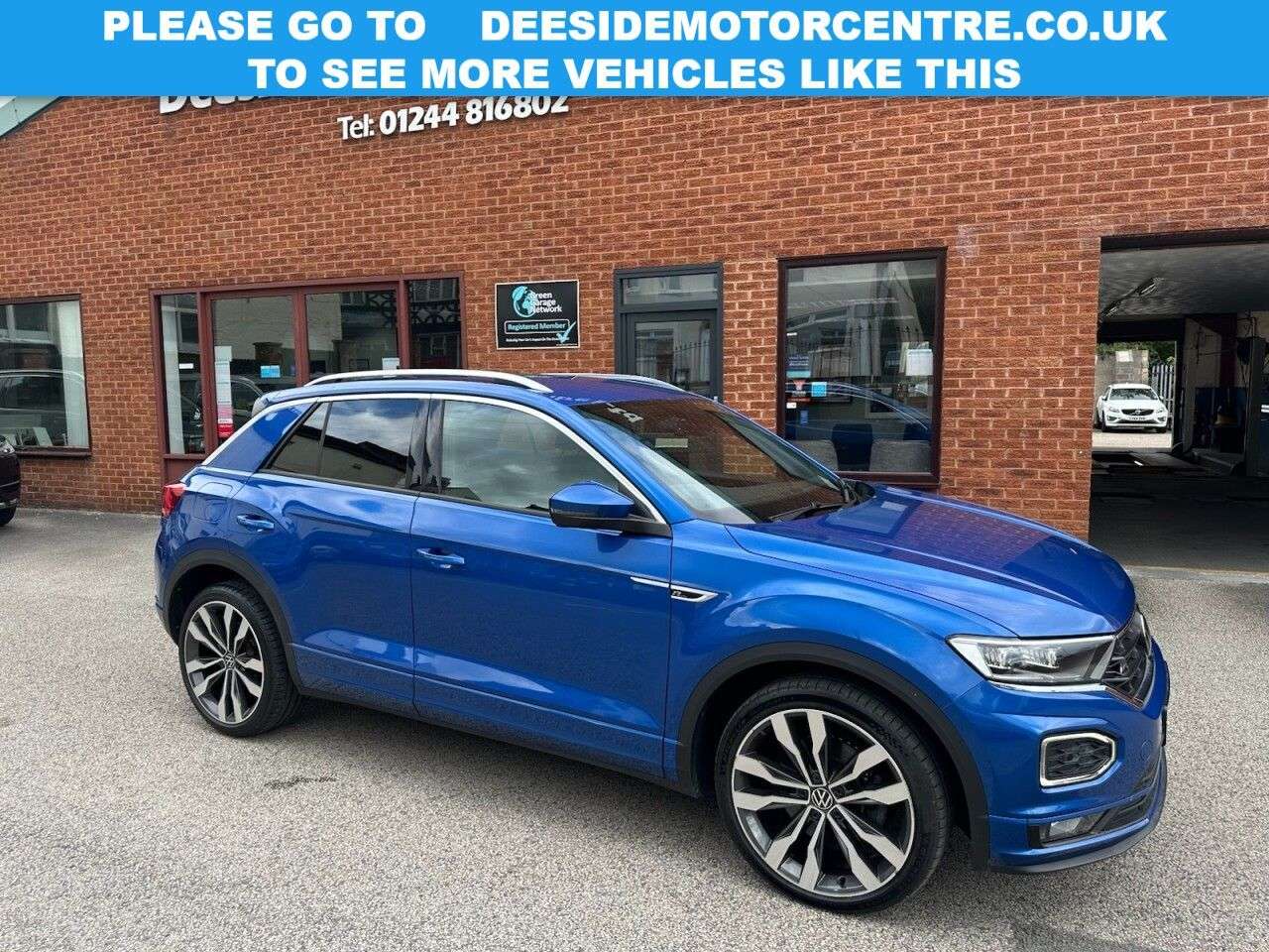 A 2021 VOLKSWAGEN T-ROC 2.0 TDI EVO R-Line SUV 5dr Diesel Manual Euro 6 (s/s) (150 ps) Front and re A 2021 VOLKSWAGEN T-ROC 2.0 TDI EVO R-Line SUV 5dr Diesel Manual Euro 6 (s/s) (150 ps) Front and re