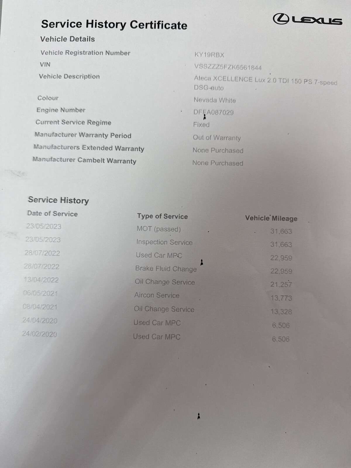 2019 SEAT ATECA 2019 SEAT ATECA