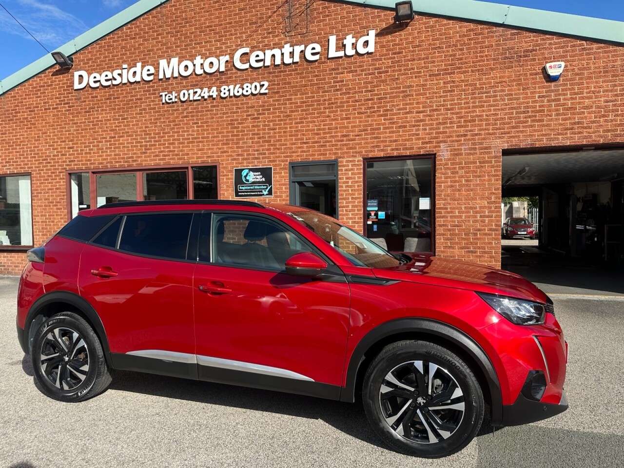 A 2020 PEUGEOT 2008 1.2 PureTech Allure SUV 5dr Petrol Manual Euro 6 (s/s) (100 ps) Front and r A 2020 PEUGEOT 2008 1.2 PureTech Allure SUV 5dr Petrol Manual Euro 6 (s/s) (100 ps) Front and r