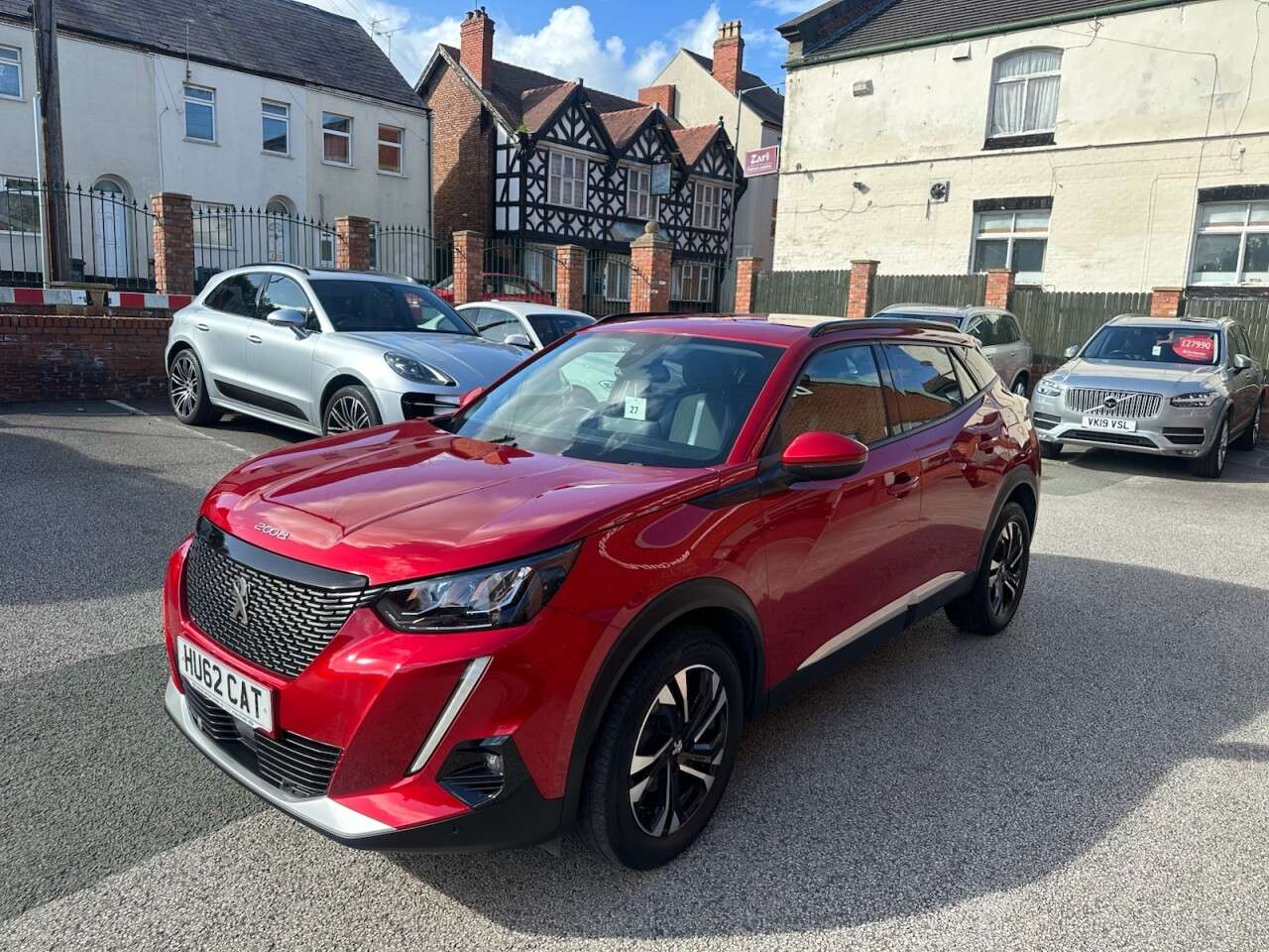 A 2020 PEUGEOT 2008 1.2 PureTech Allure SUV 5dr Petrol Manual Euro 6 (s/s) (100 ps) Front and r A 2020 PEUGEOT 2008 1.2 PureTech Allure SUV 5dr Petrol Manual Euro 6 (s/s) (100 ps) Front and r