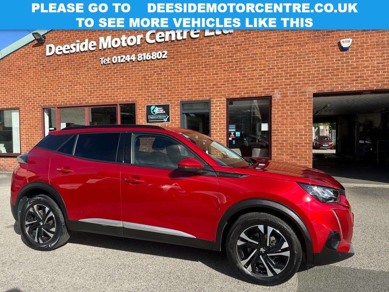 A 2020 PEUGEOT 2008 1.2 PureTech Allure SUV 5dr Petrol Manual Euro 6 (s/s) (100 ps) Front and r A 2020 PEUGEOT 2008 1.2 PureTech Allure SUV 5dr Petrol Manual Euro 6 (s/s) (100 ps) Front and r