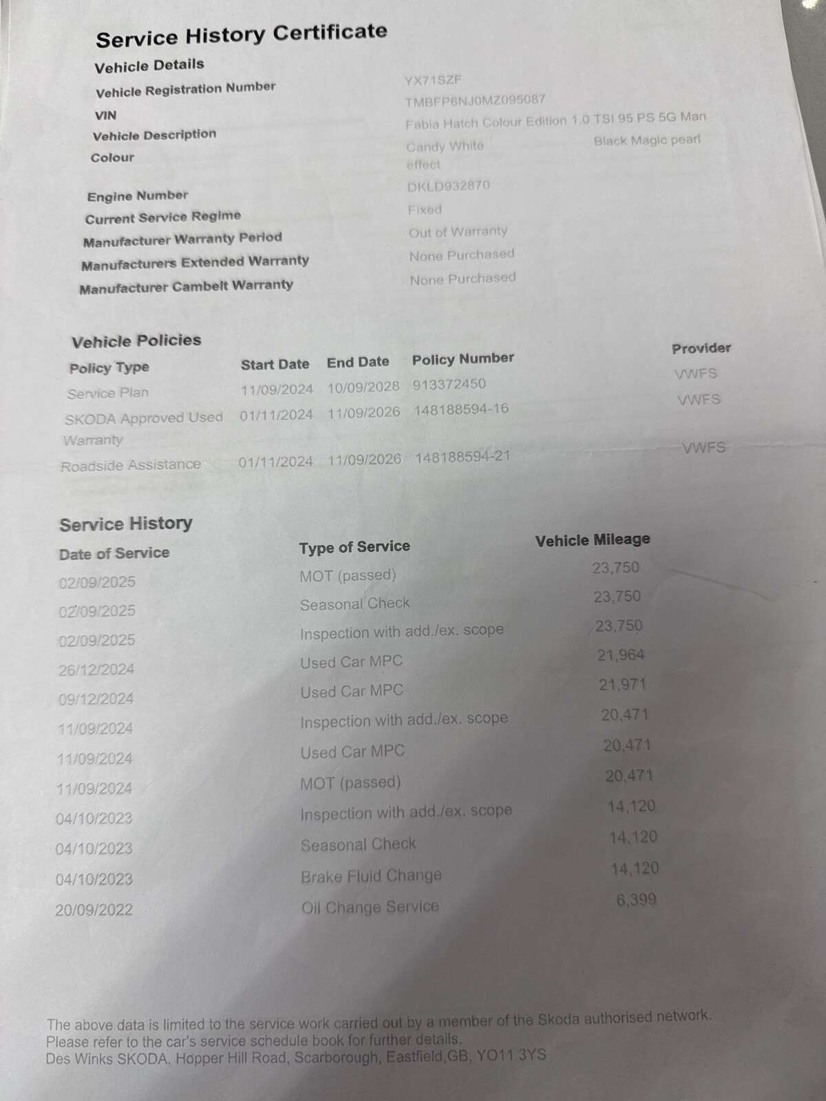 2021 SKODA FABIA 2021 SKODA FABIA