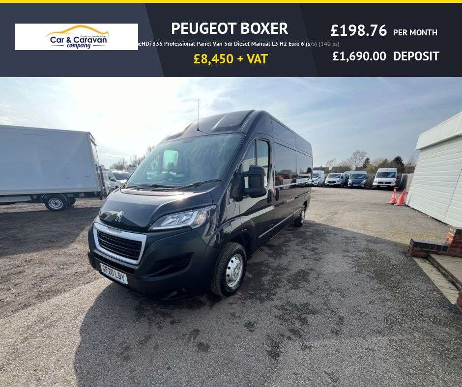2020 PEUGEOT BOXER 2020 PEUGEOT BOXER