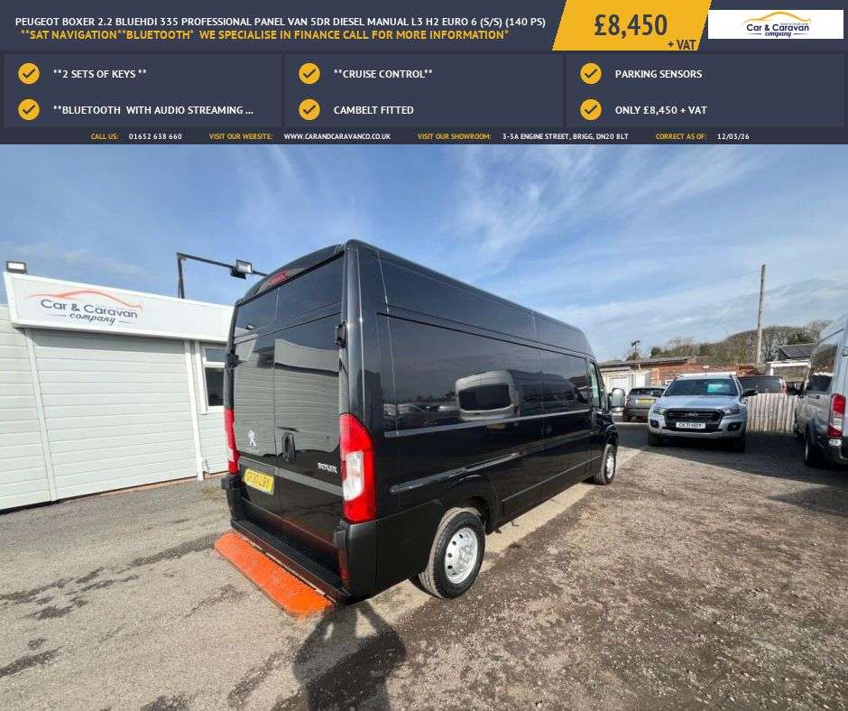 2020 PEUGEOT BOXER 2020 PEUGEOT BOXER