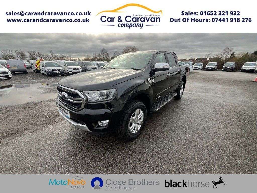A 2020 FORD RANGER 2.0 EcoBlue Limited Pickup Double Cab 4dr Diesel Auto 4WD Euro 6 (s/s) (213 A 2020 FORD RANGER 2.0 EcoBlue Limited Pickup Double Cab 4dr Diesel Auto 4WD Euro 6 (s/s) (213